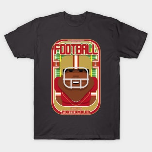 American Football Red and Gold - Enzone Puntfumbler - Hayes version T-Shirt